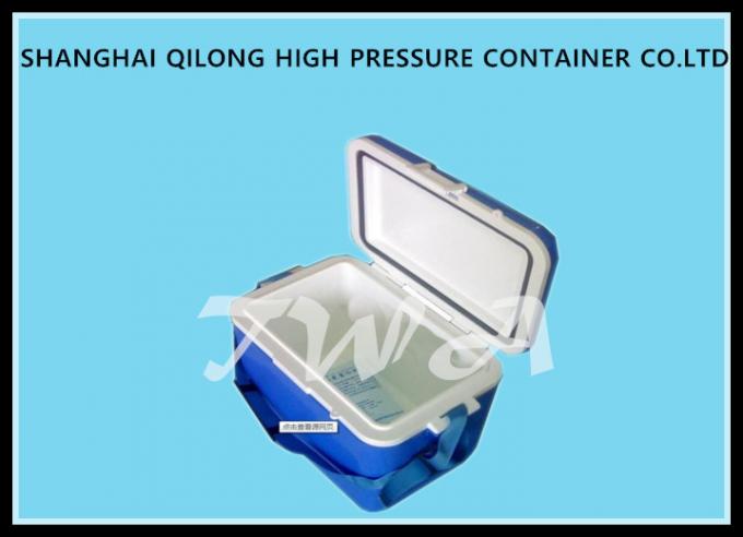 Customized Logo 72h Ice Cooler Box 7.6 L Portable Ice Box With Shoulder Bag