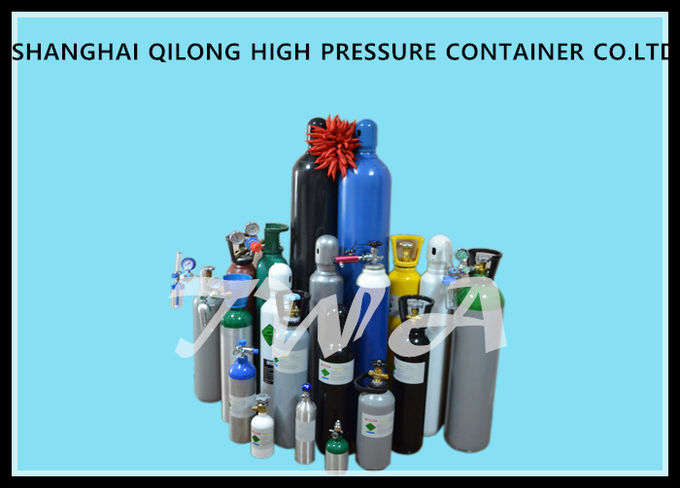 Blue Seamless Steel Industrial Gas Cylinder 0.3-80L  Compressed Oxygen Tank