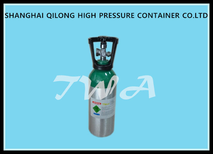 High Pressure DOT 4.64L Aluminum  Gas Cylinder  Safety Gas Cylinder for  Use CO2 Beverage