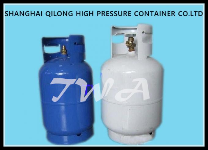 Steel 6.5KG Cooking LPG  Gas Cylinder Gas Regulator With Different Colors