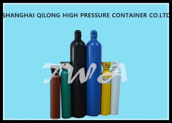 46.7L Industrial Stainless Steel Gas Bottle / Co2 N2o Gas Cylinder